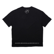 Slick Rick - Mona Lisa Drop Shoulder T-Shirt (Black)