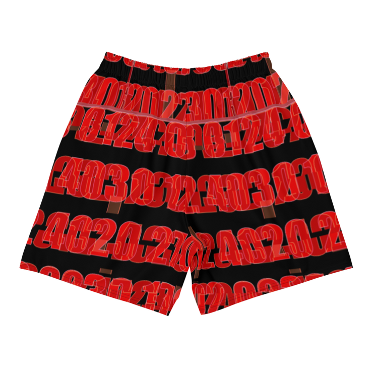 Purpose Red Numbers Shorts