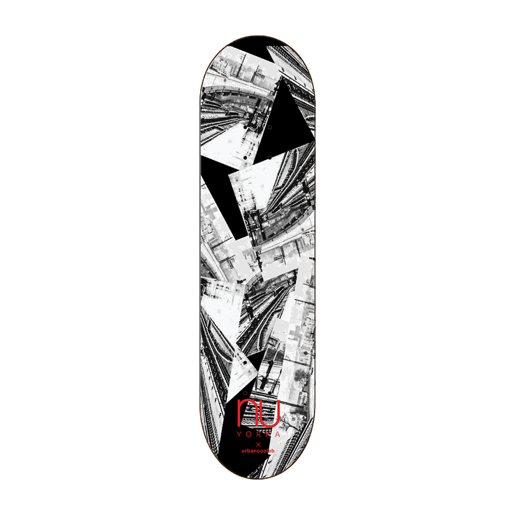 Jemini NUYORKA Black and White Skate Deck