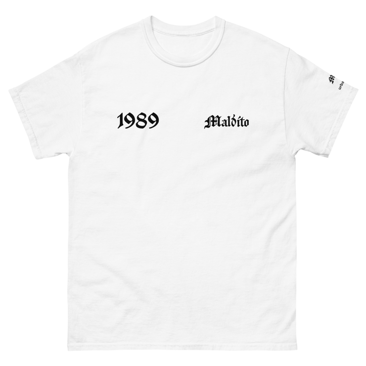 Maldito 1989 White T-Shirt