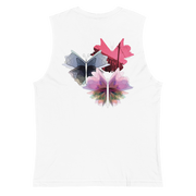 Bipolar Butterfly Muscle Shirt (White)