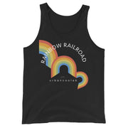 RR - 'Rolling Rainbow' Tank Top (Black)
