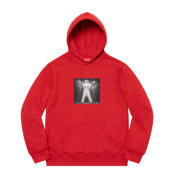 Leigh Bowery/Supreme Hooded Sweatshirt (Burnt Red)