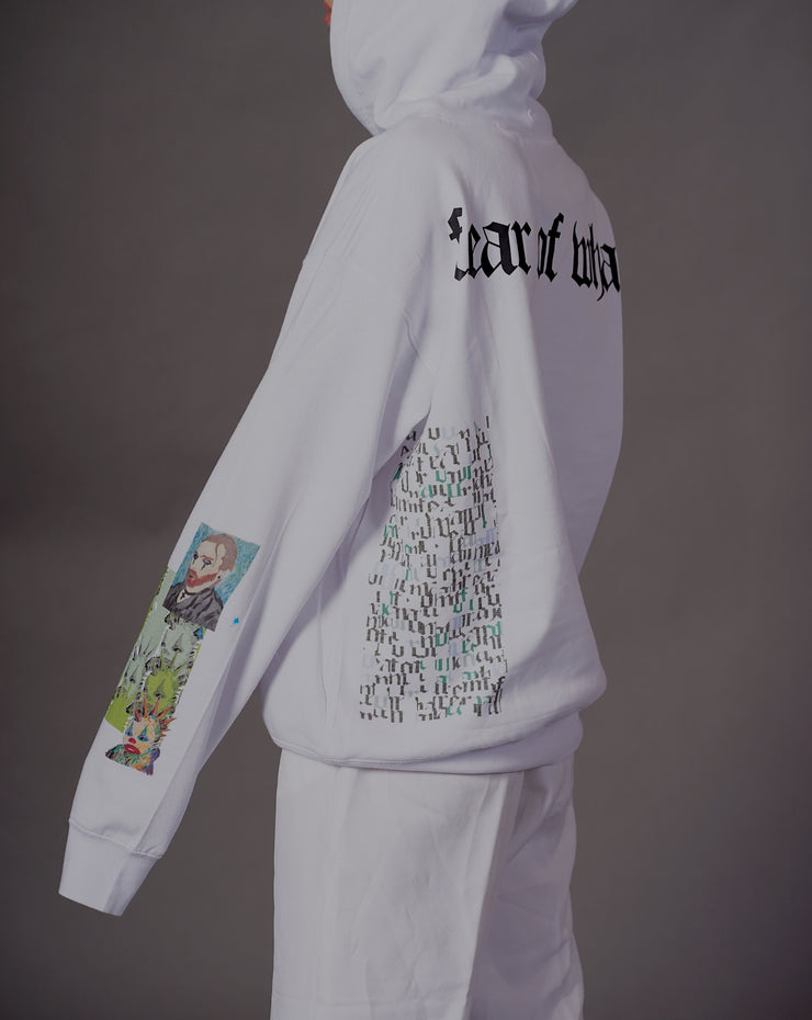Ain't God Only Hoodie (White)