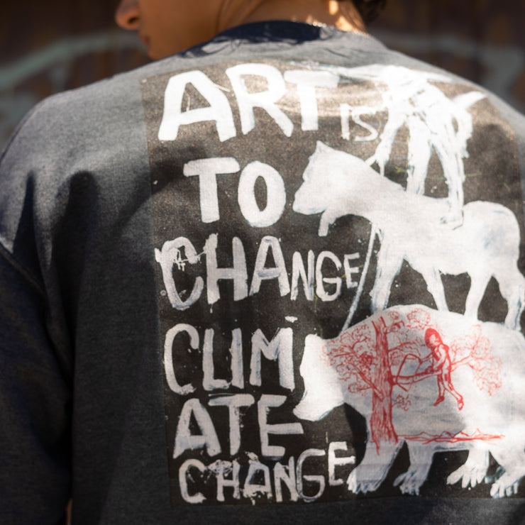 Art to Change Sweatshirt (Dark Grey)