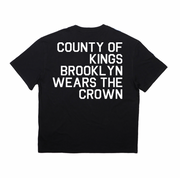 County of Kings Drop Shoulder T-Shirt (Black)