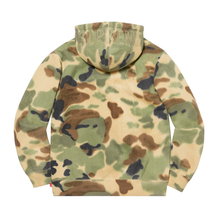 Overdyed Hooded Sweatshirt (Camouflage)