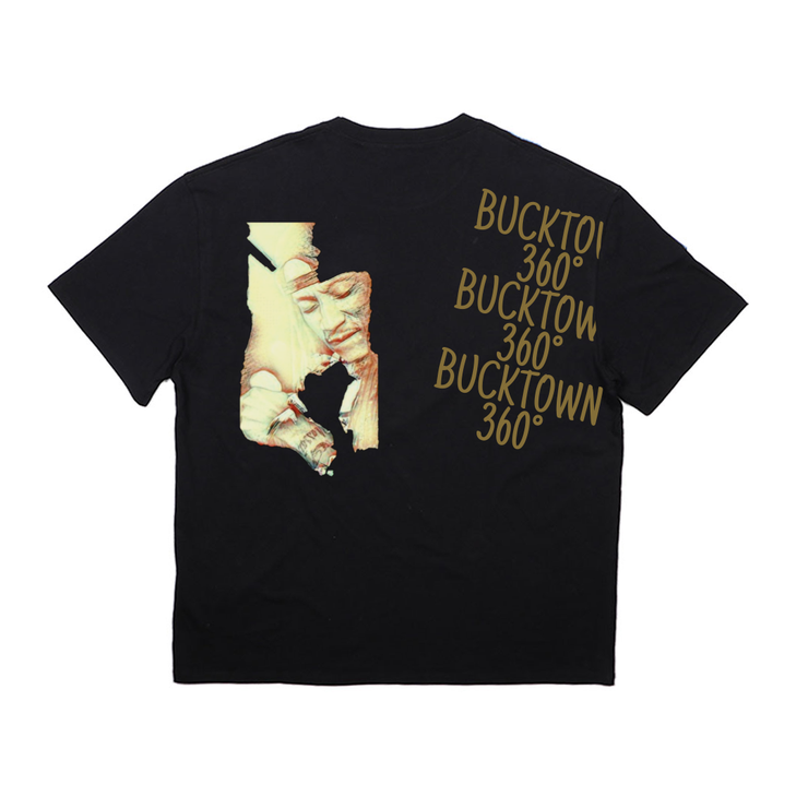 Bucktown 360 Drop Shoulder T-Shirt (Black)