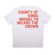 County of Kings Standard Fit T-Shirt (White)