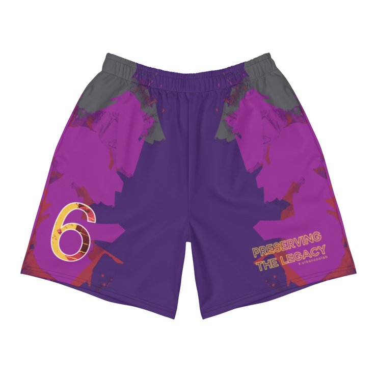 The Bar-barian Gym Shorts (Purple)