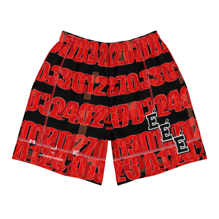 Purpose Red Numbers Shorts