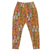 Love This Life Orange Patterned Joggers