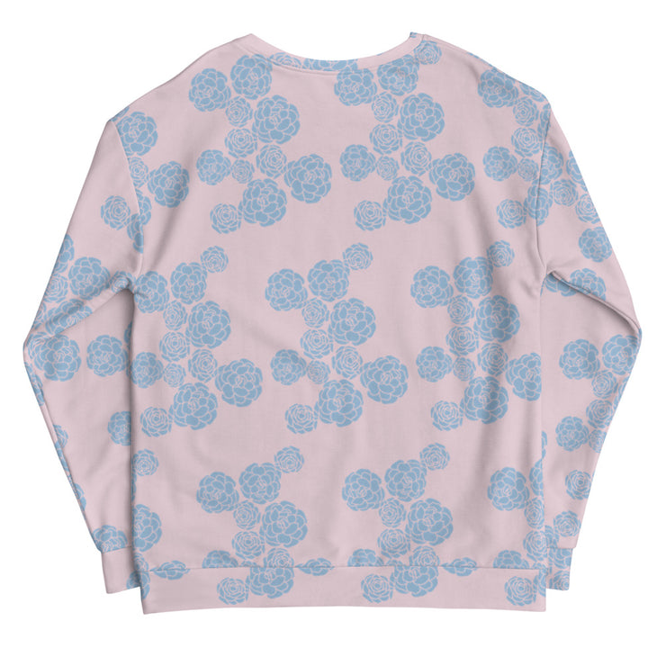 Delphine J - Floral Mix Sweatshirt (Pink)