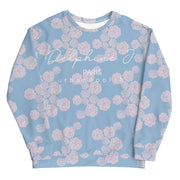 Delphine J - Floral Mix Sweatshirt (Blue)