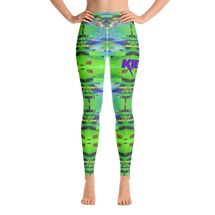 Run Renegade - Yoga Leggings (Green)