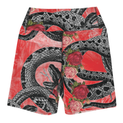 Claude George Jr Roses & Snakes Yoga Shorts