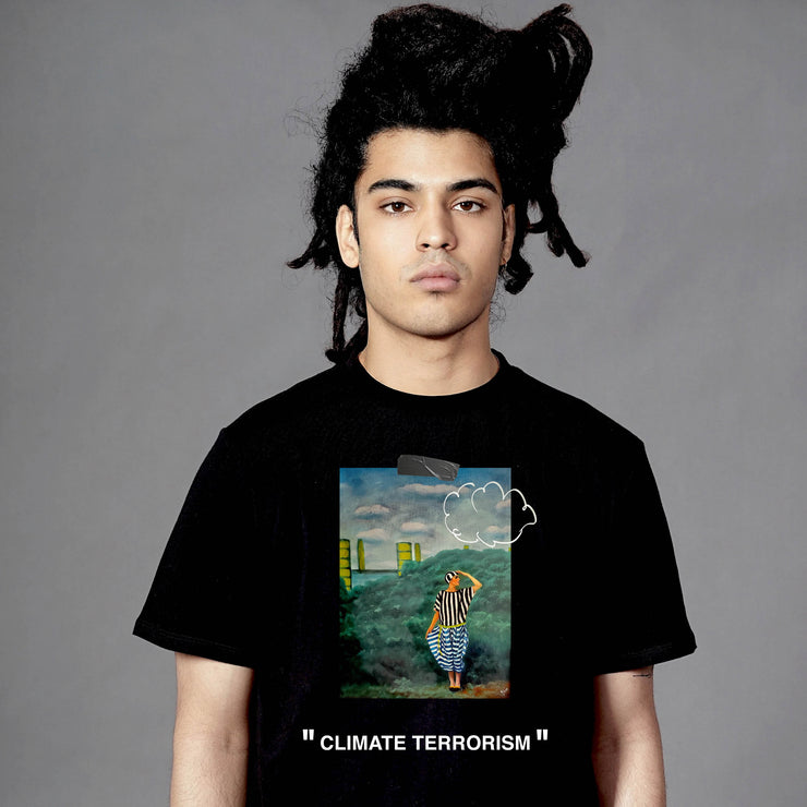 Climate Terrorism T-Shirt (Black)