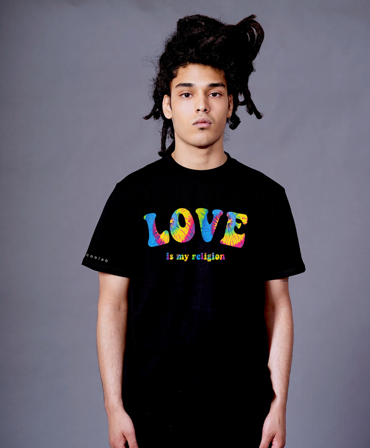 Love is my Religion T Shirt (Black)
