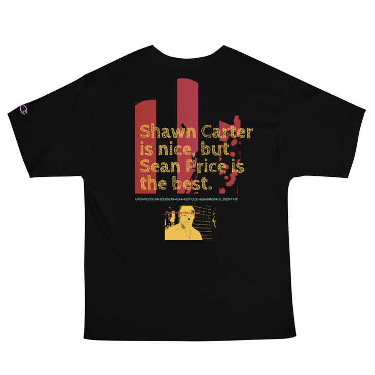 Sean Price is the Best Champion T-shirt (Black)