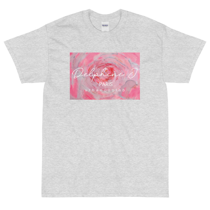 Delphine J - Floral T-Shirt (Heather Grey)