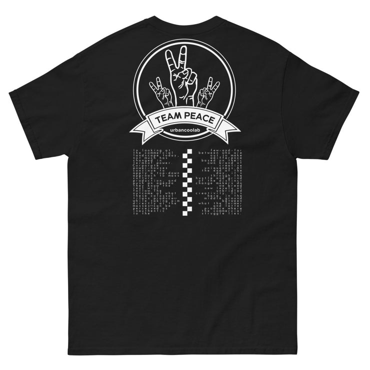 Team Peace Hands Heavyweight T-Shirt