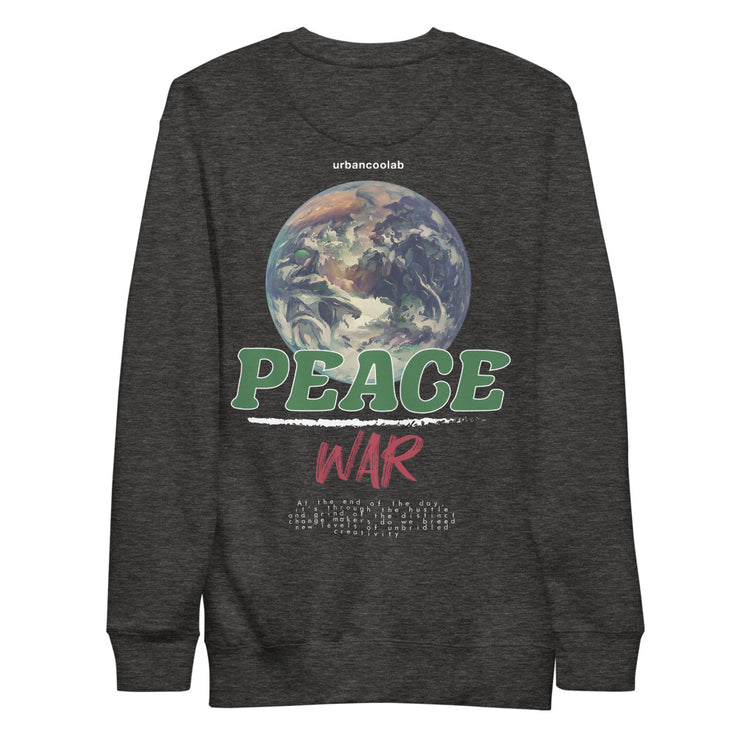 Peace Over War Fleece Sweatshirt