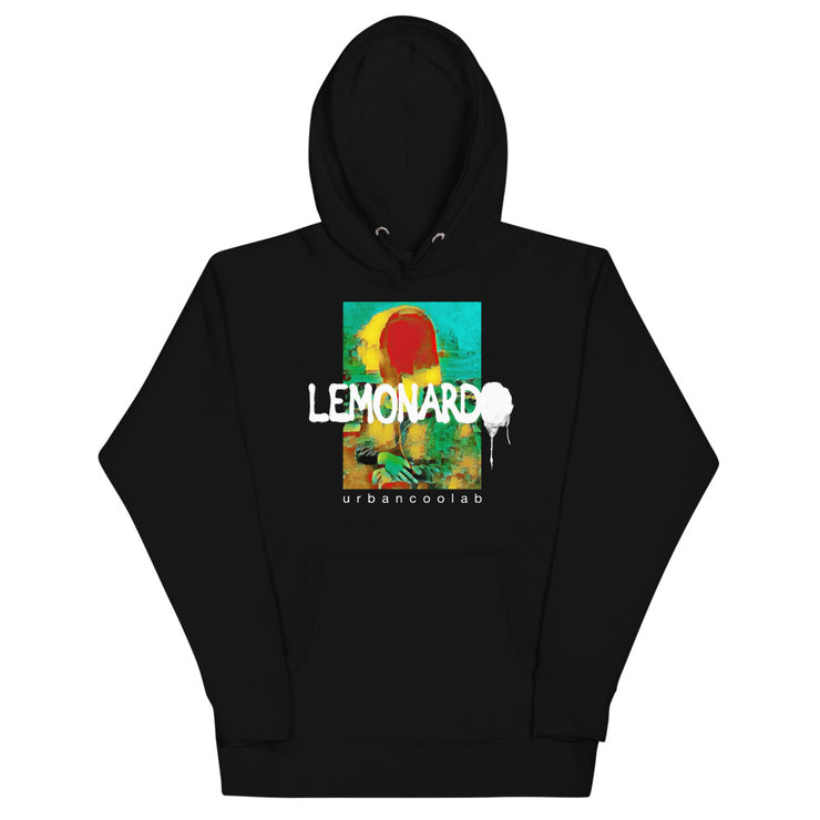 Lemonardo - Mona Lisa Lemon Hoodie (Black)